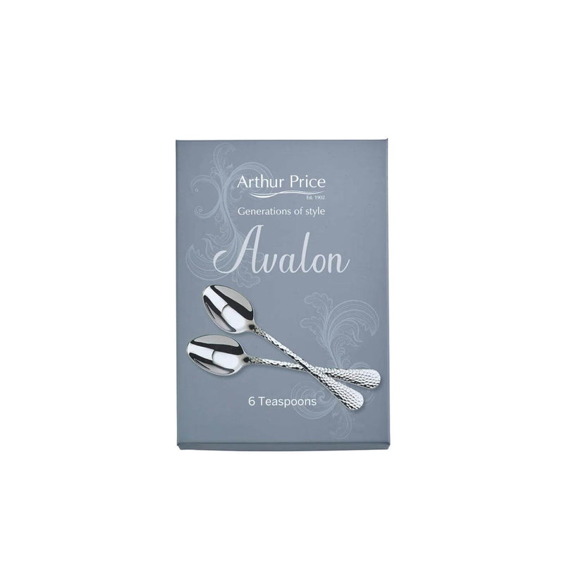 Arthur Price Avalon Stainless Steel Tea Spoons - Set of 6