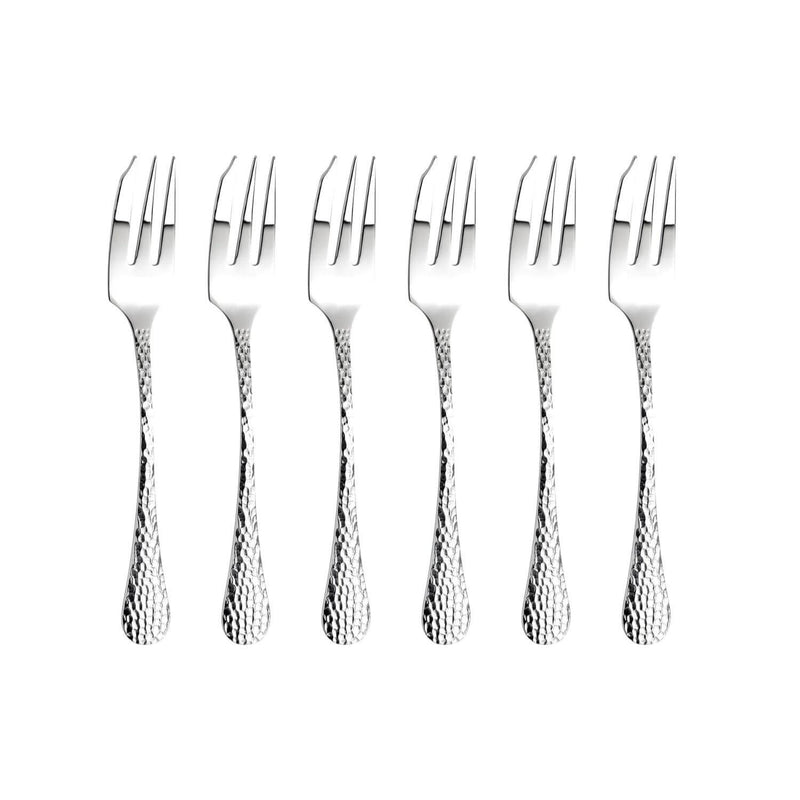 Arthur Price Avalon Stainless Steel Pastry Forks - Set of 6