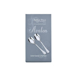 Arthur Price Avalon Stainless Steel Fork & Spoon Salad Serving Set