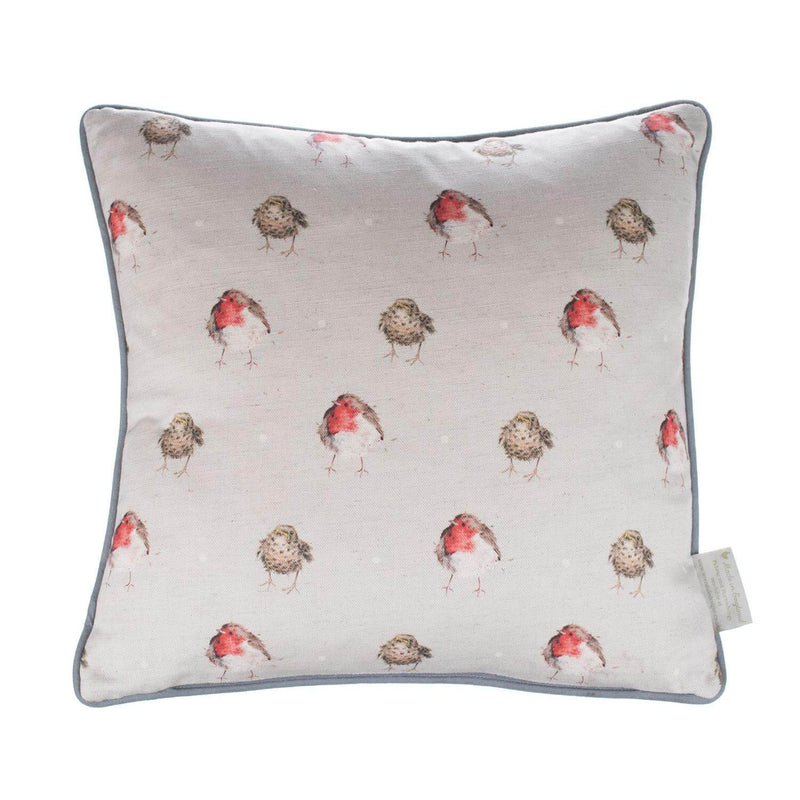 Wrendale Designs by Hannah Dale Cushion - Jolly Robin