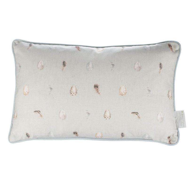 Wrendale Designs by Hannah Dale Rectangular Cushion - Chirpy Chaps