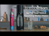 SodaStream Terra Sparkling Water Maker Starter Kit - Black