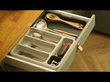 Joseph Joseph DrawerStore Expandable Cutlery Tray - Grey