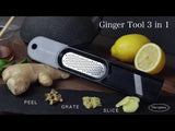 Microplane 3-in-1 Ginger Tool