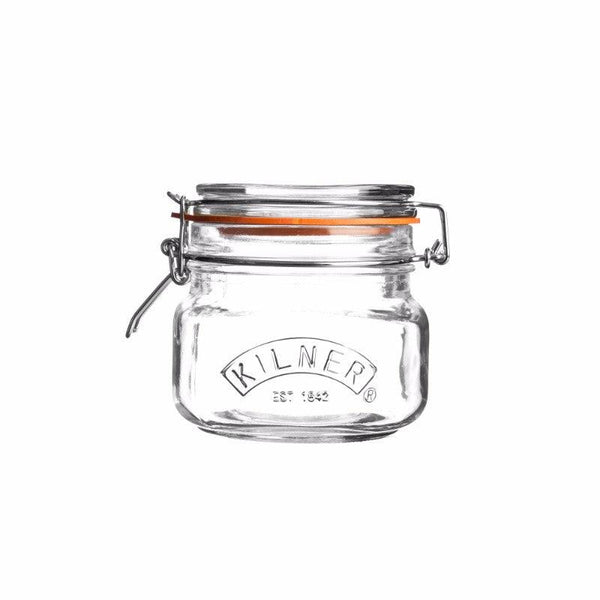 Kilner Glass Clip Top Storage Jar - 500ml - Potters Cookshop