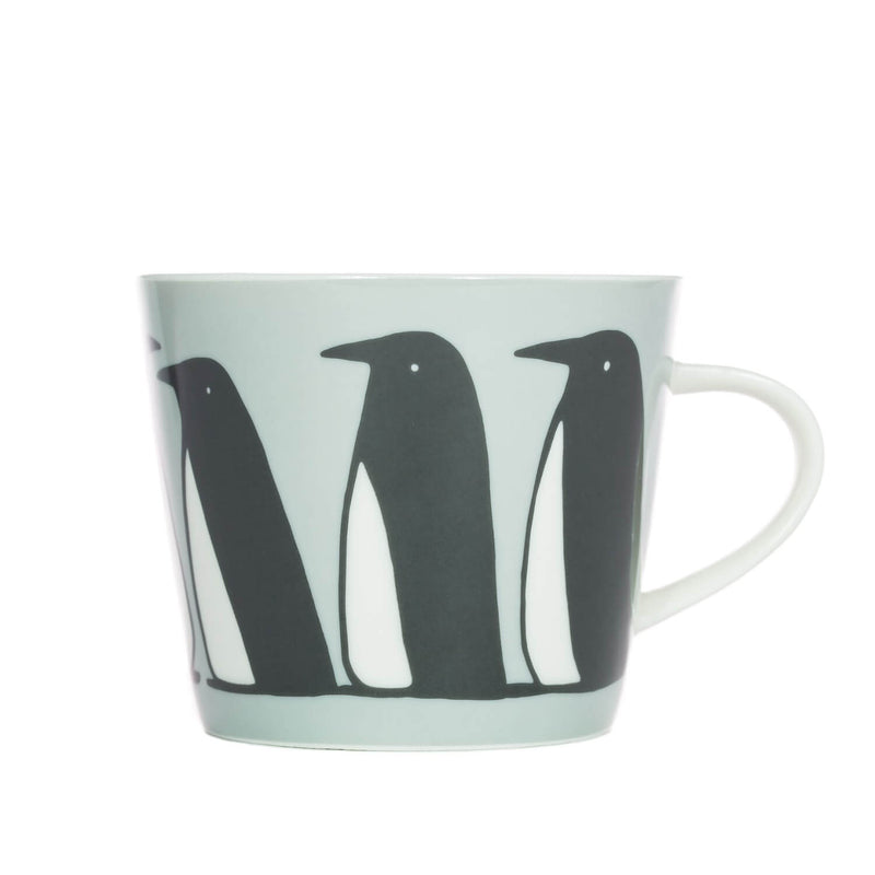 Scion Living Pedro Penguin 350ml Fine China Mug - Ice