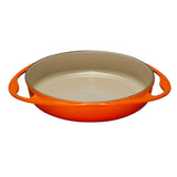 Le Creuset Cast Iron 25cm Round Tatin Dish - Volcanic