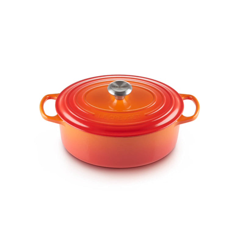 Le Creuset Signature Cast Iron 31cm Oval Casserole - Volcanic