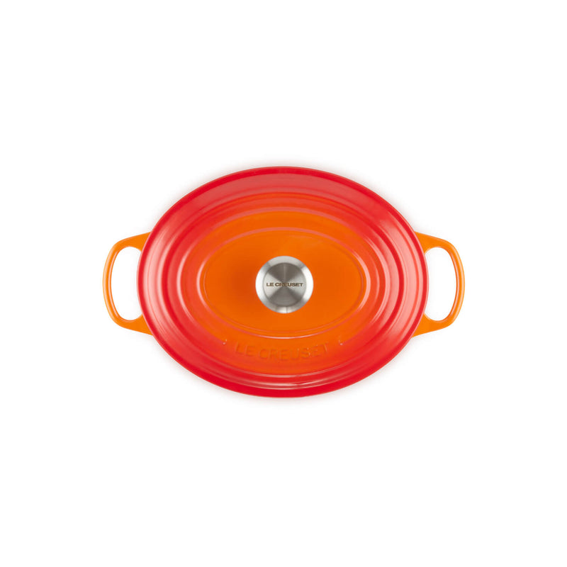 Le Creuset Signature Cast Iron 31cm Oval Casserole - Volcanic