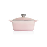 Le Creuset Signature Cast Iron 1.9 Litre Heart Casserole - Shell Pink