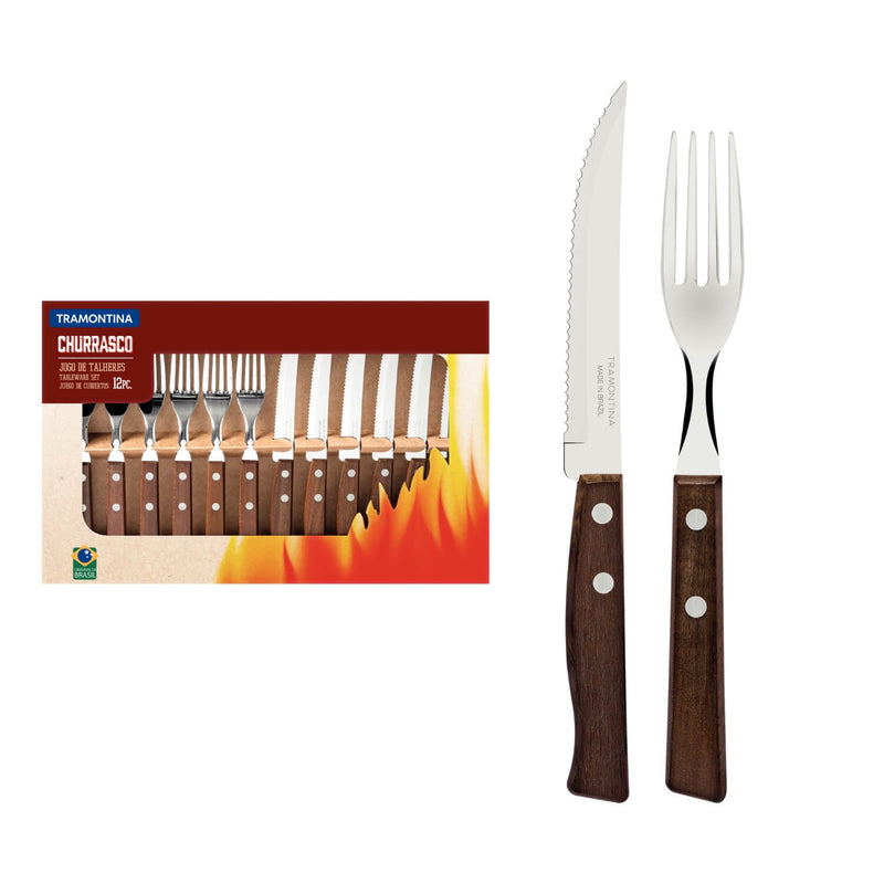 Tramontina Churrasco Cutlery Set - 12 Piece