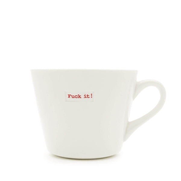 Keith Brymer Jones Word Range Mug - F*ck it! - Potters Cookshop