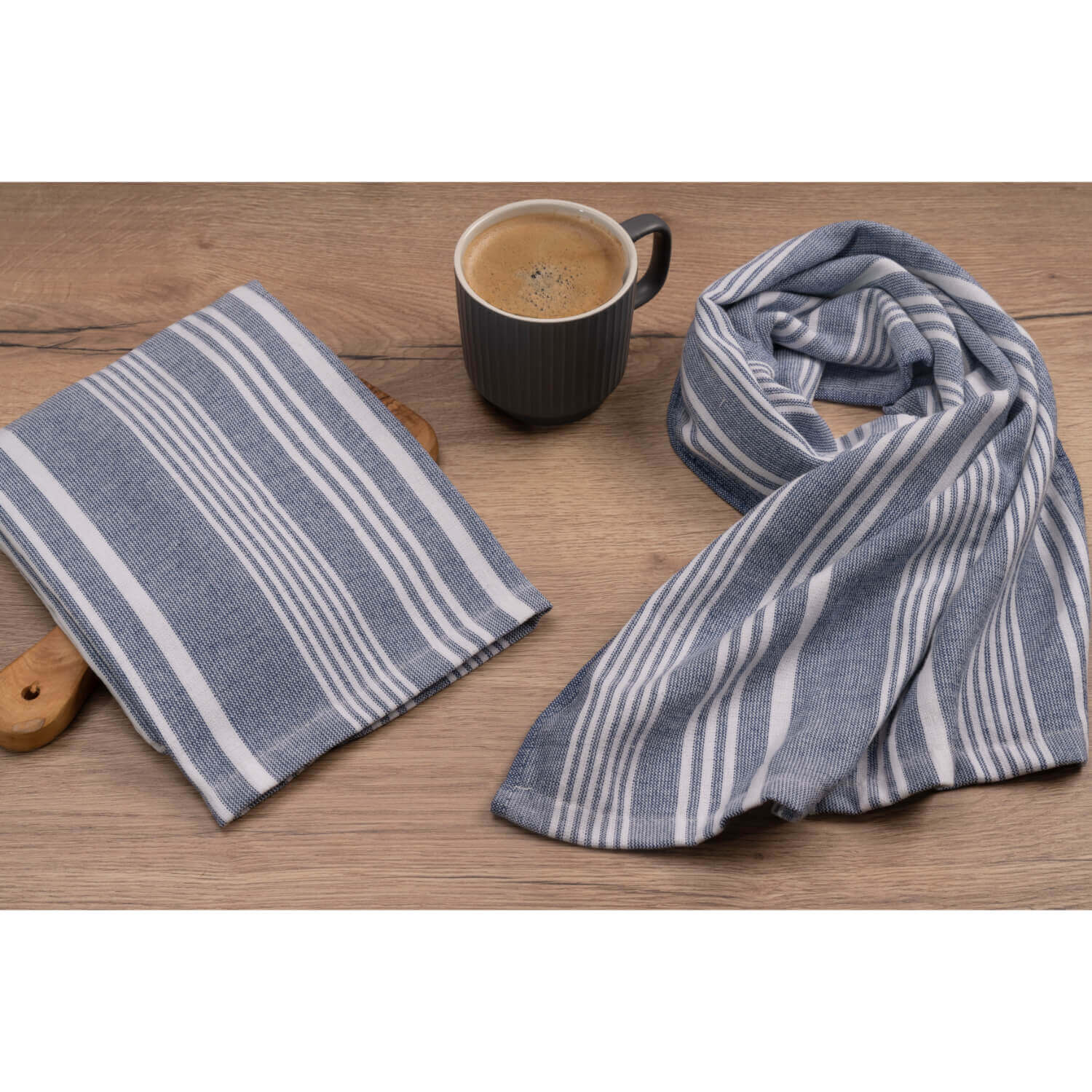 Buy Cuisinart  Pk of 2 Antimicrobial Fouta Tea Towel - Grey