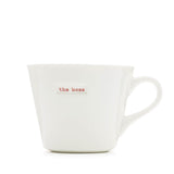 Keith Brymer Jones Word Range Mug - the boss - Potters Cookshop