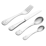 Viners Bertie Bear Childrens Cutlery Set - 4 Piece