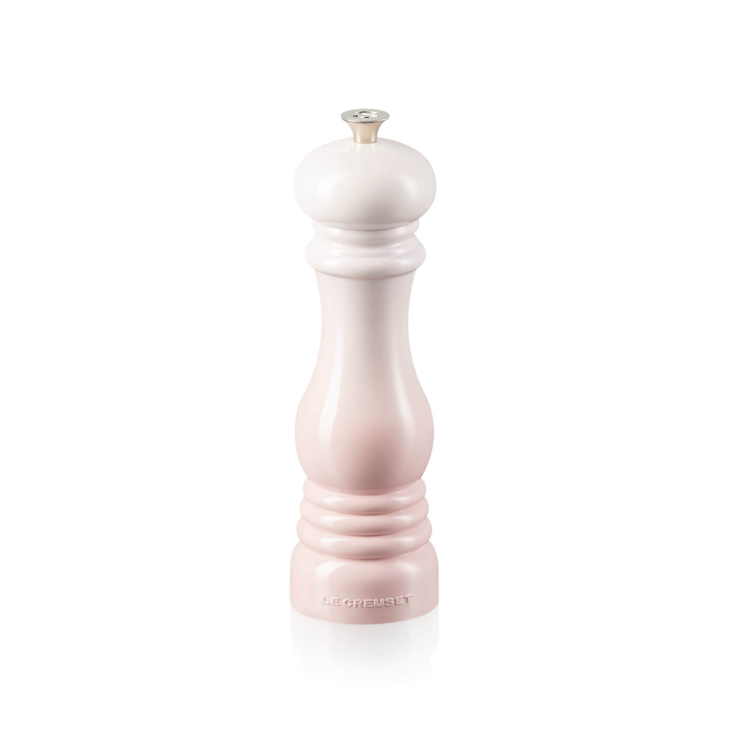 Le Creuset Petite Salt Pepper Mill Set Shell Pink 4.7 inch