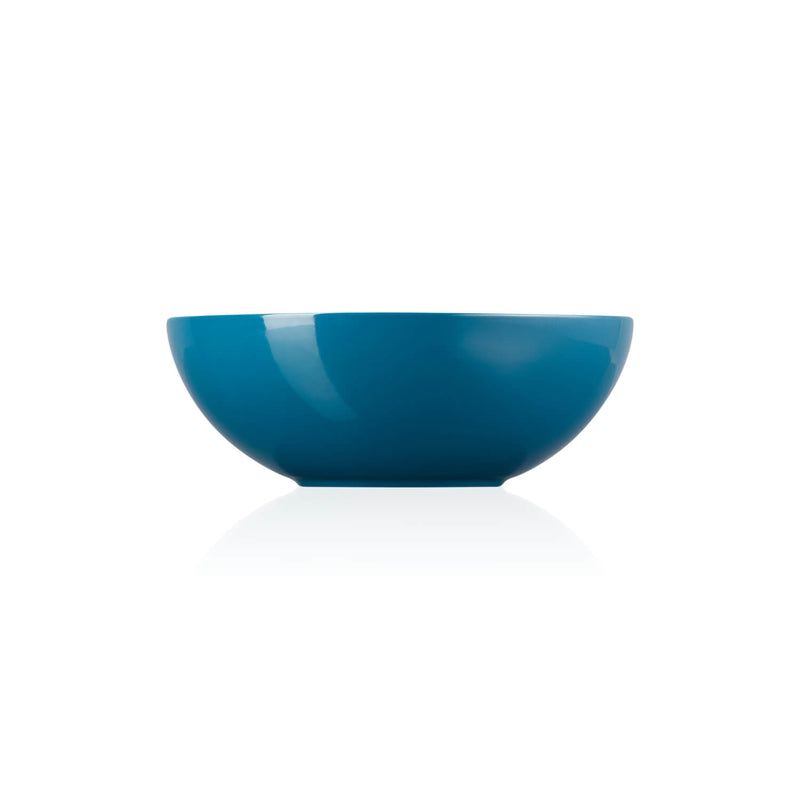 Le Creuset 24cm Round Stoneware Serving Bowl - Deep Teal