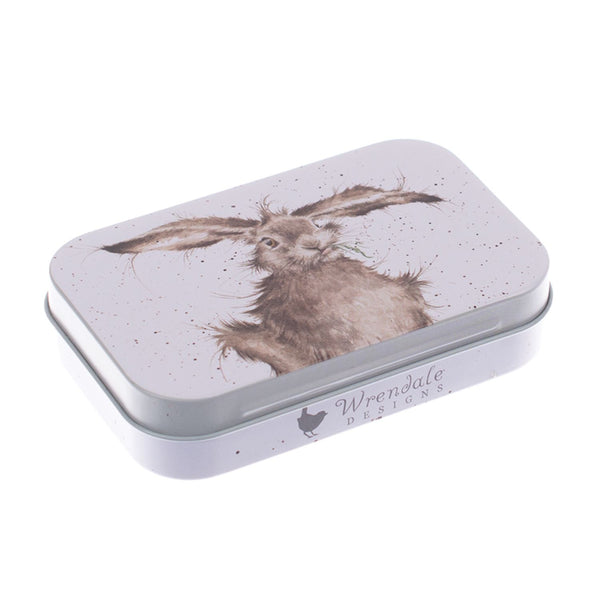 Wrendale Designs by Hannah Dale Mini Tin - Hare-Brained Hare