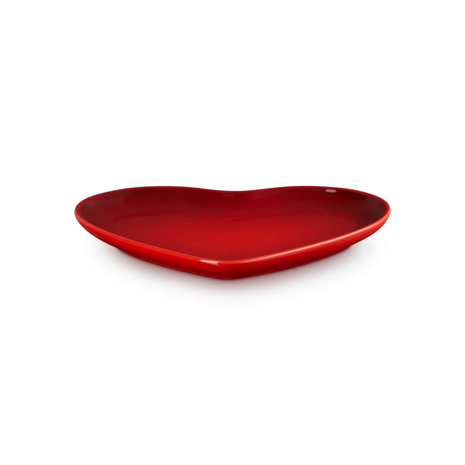 Buy Le Creuset | 23cm Heart Stoneware Plate - Cerise – Potters Cookshop