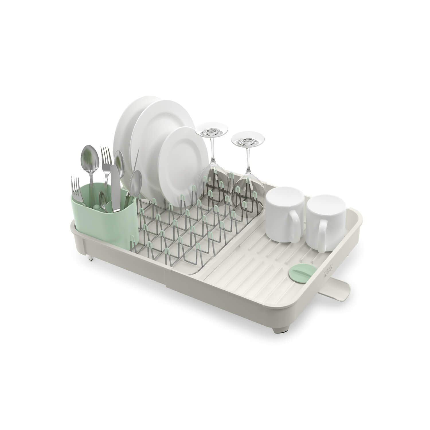 https://www.potterscookshop.co.uk/cdn/shop/products/851652-Joseph-Joseph-Extend-Expandable-Dish-Rack-Drainer-Light-Stone-and-Sage-Green-Additional_12.jpg?v=1665138167