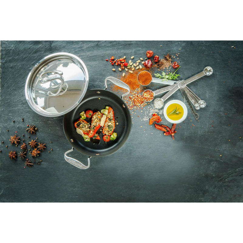 Circulon Style Hard Anodised Non-Stick Saucepan Set - 3 Piece - Potters Cookshop