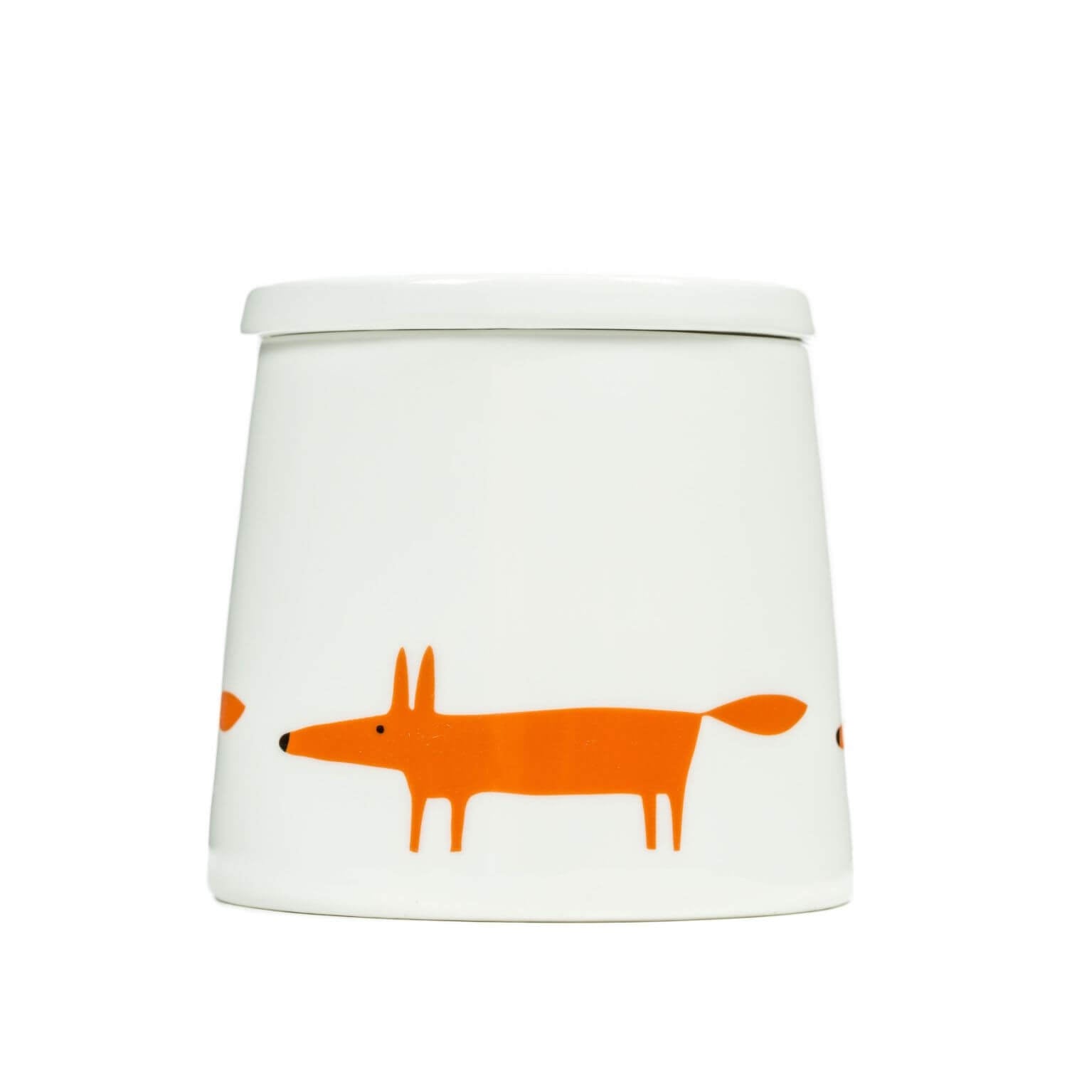 Buy Scion Living | Mr Fox Large Storage Jar - Ceramic & Orange ...