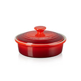 Le Creuset Stoneware Camembert Cheese Baker - Cerise - Potters Cookshop