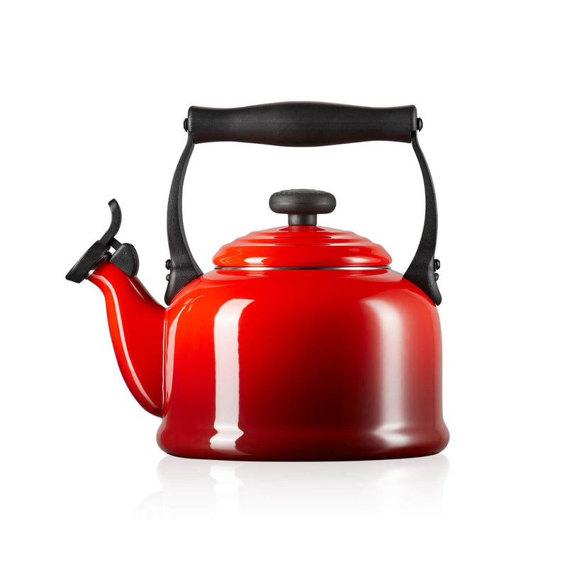 Le Creuset Traditional Stove Top Kettle - Cerise - Potters Cookshop