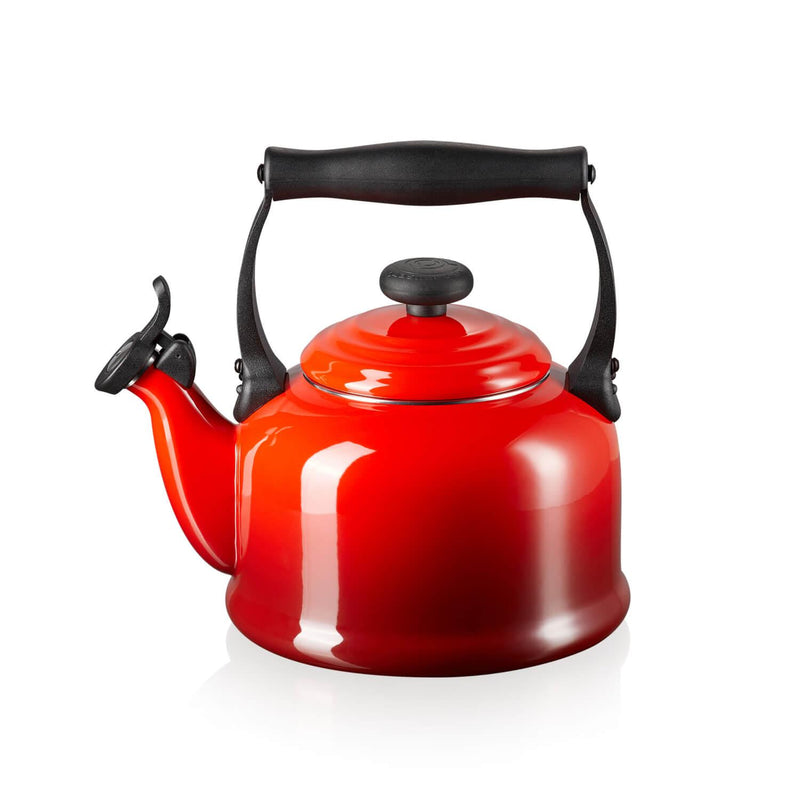 Le Creuset Traditional Stove Top Kettle - Cerise - Potters Cookshop