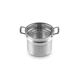 Le Creuset 3-Ply 5 Litre Stainless Steel Pasta Pot with Deep Insert