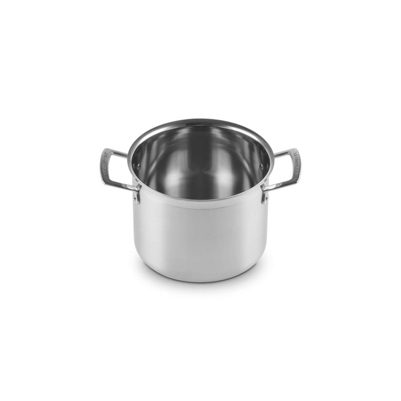 Le Creuset 3-Ply 5 Litre Stainless Steel Pasta Pot with Deep Insert