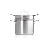 Le Creuset 3-Ply 5 Litre Stainless Steel Pasta Pot with Deep Insert