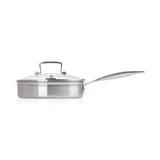 Le Creuset 3-Ply Stainless Steel Saute Pan With Non-Stick Poaching Insert - 20cm