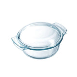 Pyrex Classic Easy Grip Round Glass Casserole - 1.5 Litre - Potters Cookshop