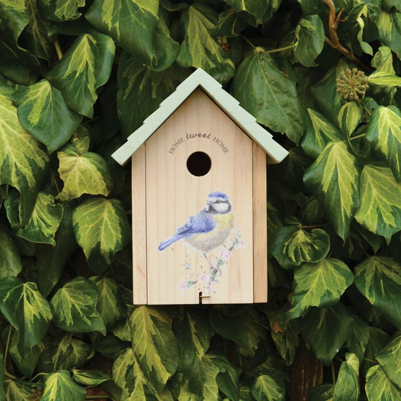 Wrendale Designs Wooden Bird House - Bluetit