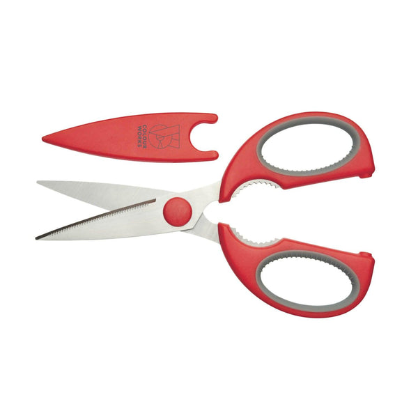 Colourworks Silicone Grip Kitchen Scissors - Assorted - Potters Cookshop