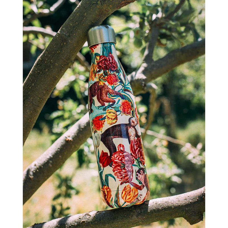 Chilly's 500ml 3D Tropical Drinks Bottle - Leopard - Potters Cookshop