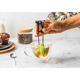 Dreamfarm Teafu Squeezable Tea Infuser - Green - Potters Cookshop