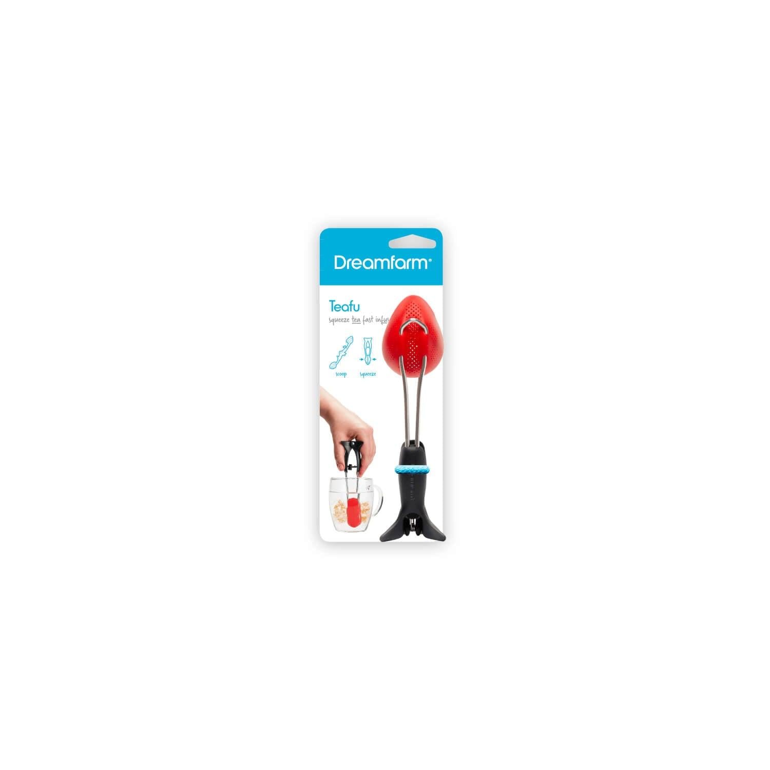 Buy Dreamfarm | Teafu Squeezable Tea Infuser - Red – Potters Cookshop