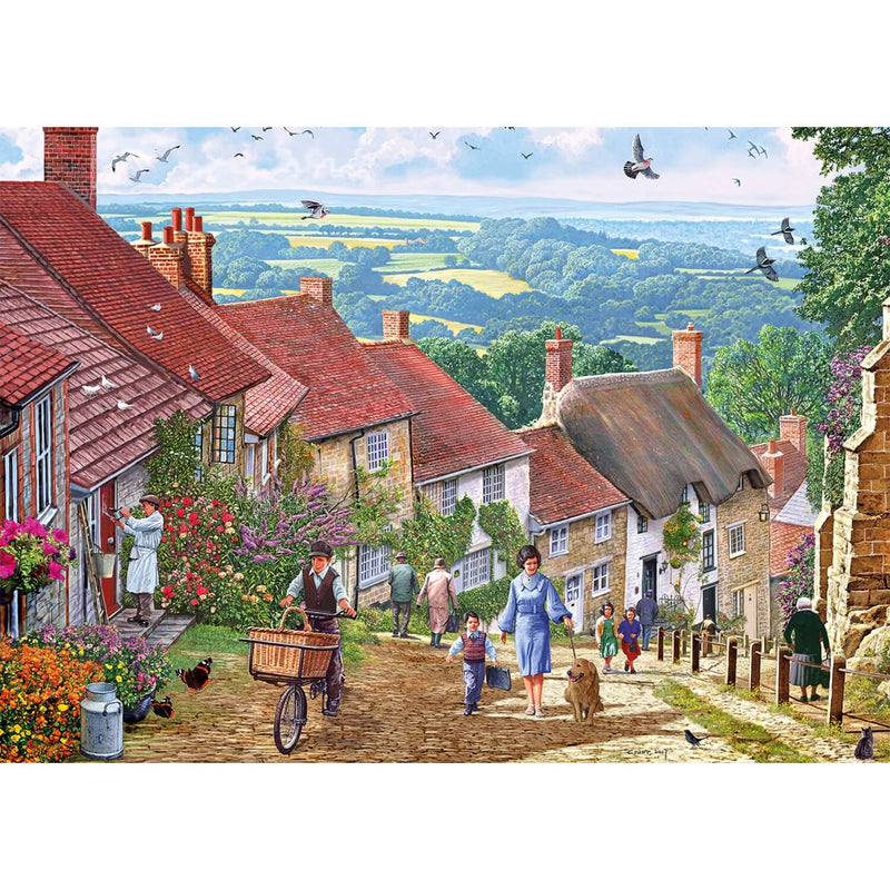 Gibsons 1000 Piece Jigsaw Puzzle - Gold Hill