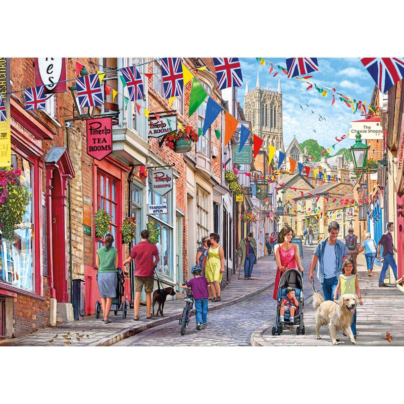 Gibsons 1000 Piece Jigsaw Puzzle - Steep Hill