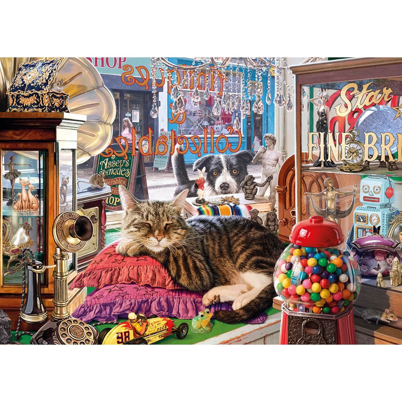 Gibsons 1000 Piece Jigsaw Puzzle - Abbey's Antique Shop