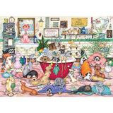 Gibsons 1000 Piece Jigsaw Puzzle - Bert's Bath Night