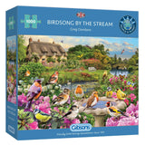 Gibsons 1000 Piece Jigsaw Puzzle - Birdsong By The Stream