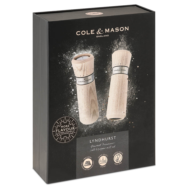 https://www.potterscookshop.co.uk/cdn/shop/products/H331907-Cole-and-Mason-Lyndhurst-Nordic-White-Ash-Beech-Wood-18-5cm-Salt-and-Pepper-Mill-Set-Packaging-1_800x.jpg?v=1668171437