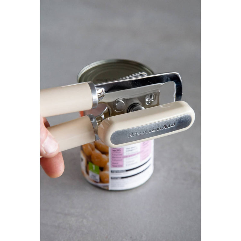 KitchenAid Stainless Steel Can Opener - Almond Cream