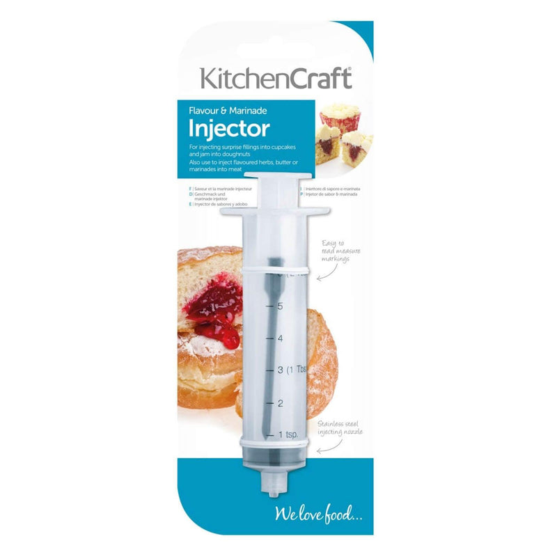 KitchenCraft Plastic Marinade & Filling Injector - Potters Cookshop