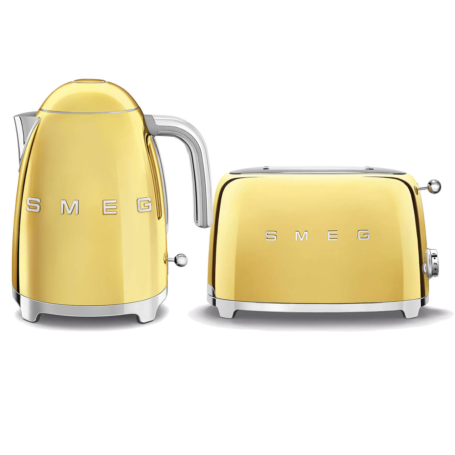 SMEG Basic Electric Kettle, Metallic