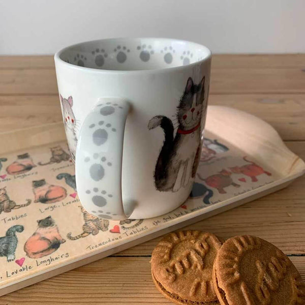 Alex Clark Mug - Marvellous Moggies - Potters Cookshop