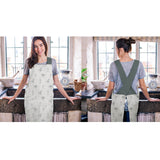 Mary Berry English Garden 100% Cotton Cross Back Apron - Birds